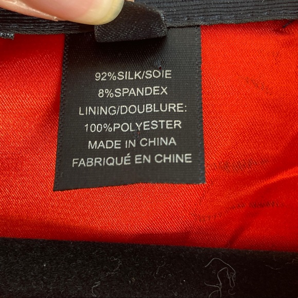 PINK TARTAN | orange/ red silk sleeveless dress - Picture 4 of 5